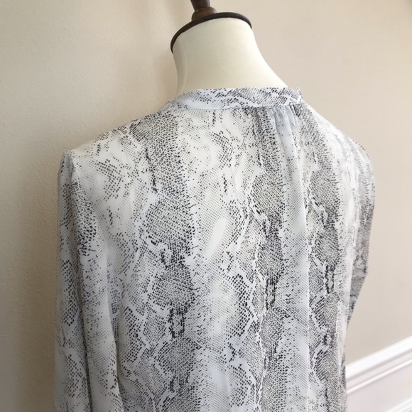 Hilary Radley | Snake Print Casual Dress - Picture 4 of 7